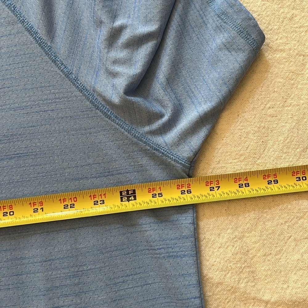 UNC North Carolina Tar Heels Short Sleeve Blue Tshirt 100% polyester Size 2XL - Picture 5 of 7